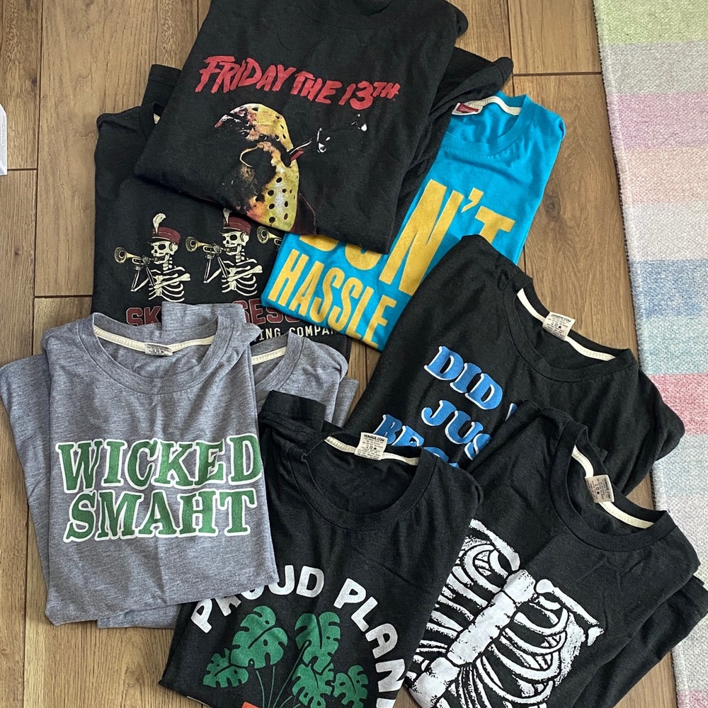 Homage tees lot of 8 XL